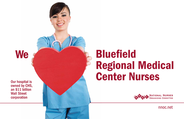 Support Bluefield RNs by Posting this Window Sign!
