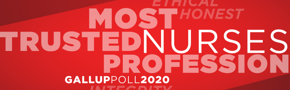 Nurse most trusted graphic