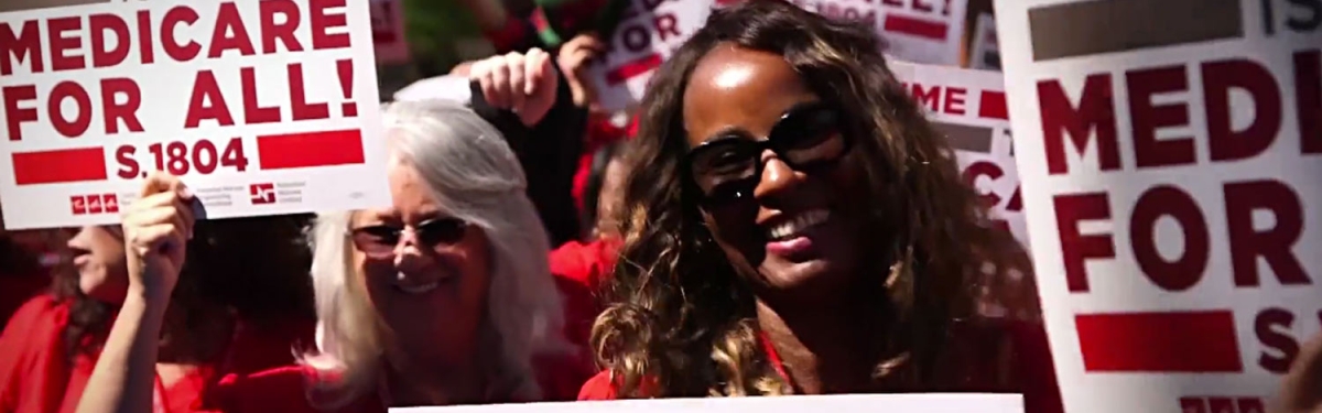 Nurses calling for Medicare for all