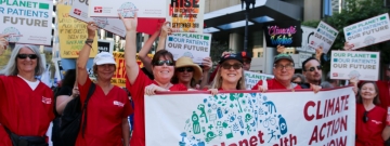 RNs at SF climate action