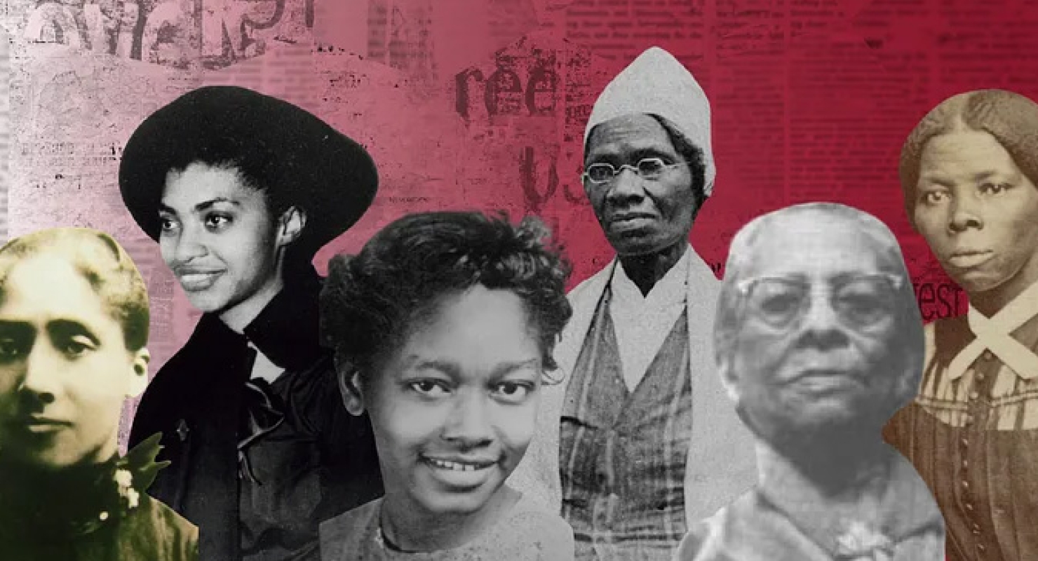Group of 6 historical Black nurses and health care workers 