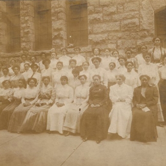 The first convention of the National Association of Colored Graduate Nurses, Boston, 1909