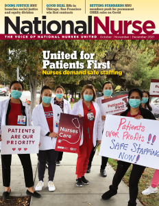 National Nurse Magazine October - November - December 2021 Cover