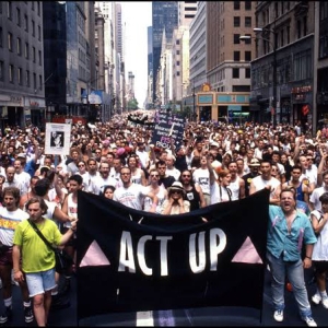 ACT UP march in New York City