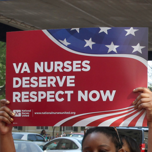 Sign "VA Nurses Deserve Respect Now"