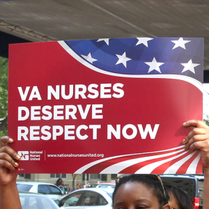 Sign "VA Nurses Deserve Respect Now"