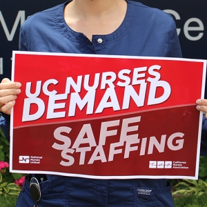 UC Nurses demand safe staffing