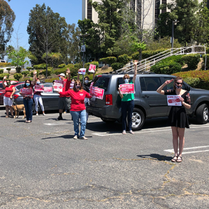 Tri-City Medical Center RN's outside hospital