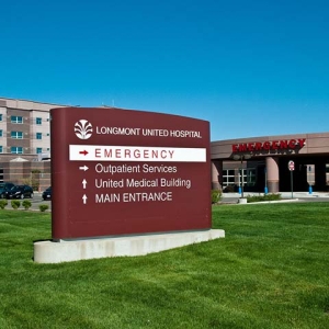 Exterior of Longmont United Hospital