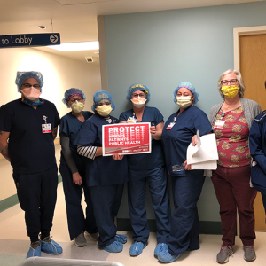 Antelope Valley Hospital nurses in hospital