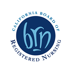 California Board of Registered Nursing logo