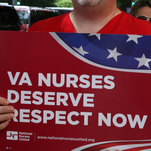 Sign "VA Nurses Deserve Respect Now"