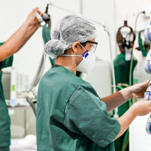 Nurses in hospital