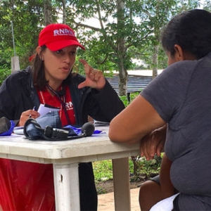 Nurse practioner Ada Bajada, RNRN volunteer