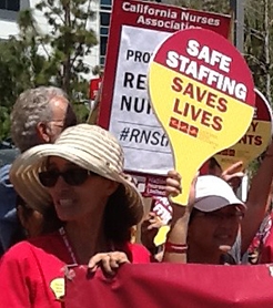 Nurses at Providence Saint John’s Health Center in Santa Monica 