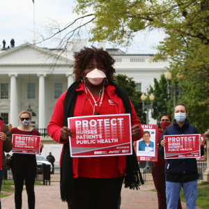 Nurses Protest at White House.