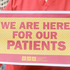 Here for our patents sign