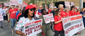 Marching for medicare for all
