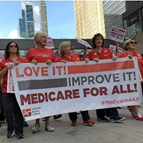 Thousands march for Medicare For All
