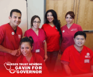Nurses Trust Newsom