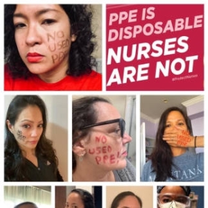 Nurses are not disposable flyer