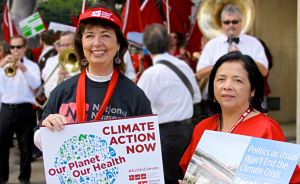 RoseAnn DeMoro and Bonnie Castillo, RN