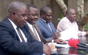 leaders of Uganda Nurses and Midwives Union and National Organization of Trade Unions