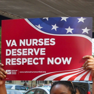 Sign "VA Nurses Deserve Respect Now"
