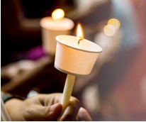 Candlelight vigil