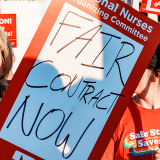 Sign "Fair contract now"
