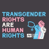 Graphic "Transgender Right Are Human Rights"