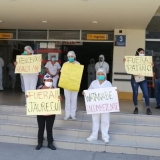 Protestas del personal de salud durante emergencia sanitaria