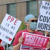 Nurses demand PPE