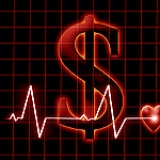 red dollar sign graphic