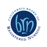 California Board of Registered Nursing logo