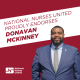National Nurses United proudly endorses Donavan McKinney