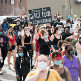 Justice for George Floyd protest