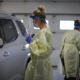 Worker in PPE