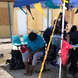 Nurses at a clinic in Bahamas