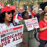 Marching for medicare for all