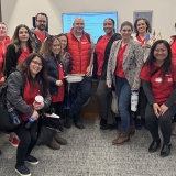 Nevada nurses lobby for safe staffing in March.