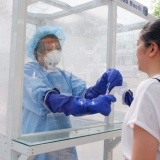 SWAB BOOTH