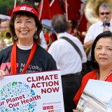 RoseAnn DeMoro and Bonnie Castillo, RN